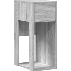 vidaXL Computerschrank mit Schublade Grau Sonoma 30x44x74 cm