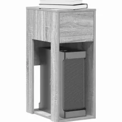 vidaXL Computerschrank mit Schublade Grau Sonoma 30x44x74 cm