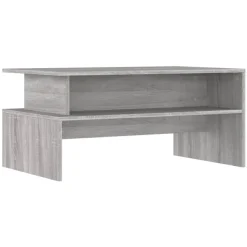 vidaXL Couchtisch Grau Sonoma 90x55x42,5 cm Holzwerkstoff