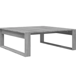 vidaXL Couchtisch Grau Sonoma 100x100x35 cm Holzwerkstoff