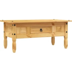 vidaXL Couchtisch Mexiko-Stil Kiefernholz 100x55x44 cm