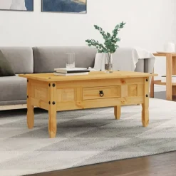 vidaXL Couchtisch Mexiko-Stil Kiefernholz 100x55x44 cm