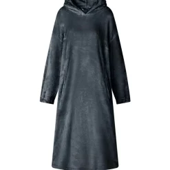 vidaXL Decken-Hoodie Marineblau S Flanell