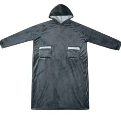vidaXL Decken-Hoodie Marineblau M Fleece und Flanell
