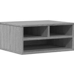 vidaXL Druckerständer Grau Sonoma 49x40x22,5 cm Holzwerkstoff