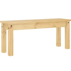 vidaXL Essbank PANAMA 105x30x45 cm Massivholz Kiefer