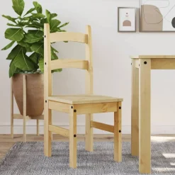 vidaXL Essstühle 2 Stk. 40x46x99 cm Massivholz Kiefer