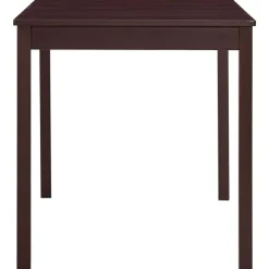 vidaXL Esstisch Dunkelbraun 140 x 70 x 73 cm Kiefernholz