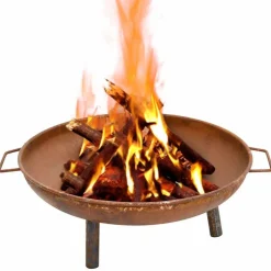 vidaXL Feuerschale 67,5x58x22,5 cm Stahl