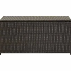vidaXL Gartenbox Poly Rattan 100x50x50 cm Braun