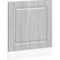 vidaXL Geschirrspülerblende Kalmar Grau Sonoma 60x1,5x67 cm