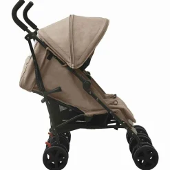 vidaXL Geschwisterwagen Taupe Stahl