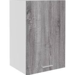 vidaXL Hängeschrank Lyon Grau Sonoma 39,5x31x60 cm Holzwerkstoff