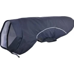 vidaXL Hunde Regenmantel mit Reflexstreifen Polyester Marineblau XXS