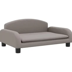 vidaXL Hundebett Taupe 70x45x30 cm Stoff