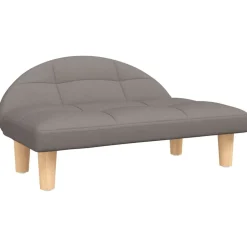 vidaXL Hundebett Taupe 70x52x30 cm Stoff