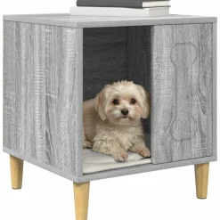 vidaXL Hundehütte Graues Sonoma 44 x 42 x 49 cm Holzwerkstoff