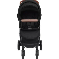 vidaXL 2-in-1 Kinderwagen Anthrazit Stahl