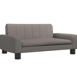 vidaXL Kindersofa Taupe 70x45x30 cm Stoff