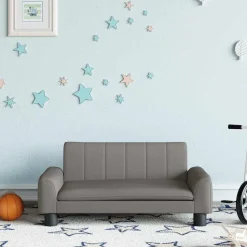 vidaXL Kindersofa Taupe 70x45x30 cm Stoff