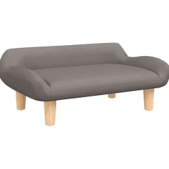 vidaXL Kindersofa Taupe 70x40x24 cm Stoff