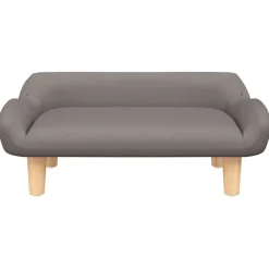 vidaXL Kindersofa Taupe 70x40x24 cm Stoff