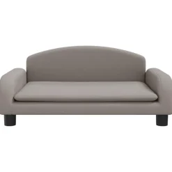 vidaXL Kindersofa Taupe 70x45x30 cm Stoff