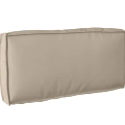 vidaXL Kissen Taupe 80 x 40 x 12 cm Oxford-Stoff