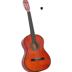 vidaXL Klassische Gitarre für Anfänger 4/4 39" Lindenholz