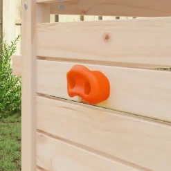 vidaXL Klettergriff 2 pcs Orange 100 x 67 x 43 mm PP