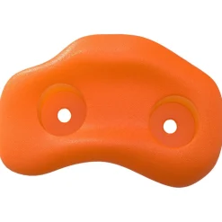 vidaXL Klettergriff 2 pcs Orange 100 x 67 x 43 mm PP