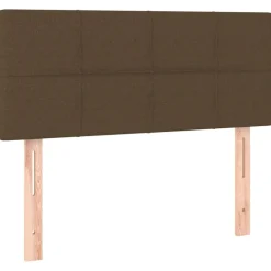vidaXL Kopfteil Dunkelbraun 80x5x78/88 cm Stoff