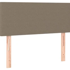 vidaXL Kopfteil Taupe 80x5x78/88 cm Stoff
