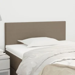 vidaXL Kopfteil Taupe 80x5x78/88 cm Stoff
