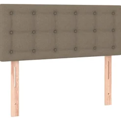 vidaXL Kopfteil Taupe 80x5x78/88 cm Stoff