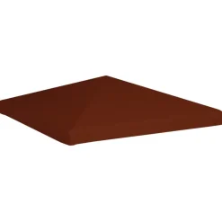 vidaXL Pavillondach 310 g / m² 3x3 m Terrakotta