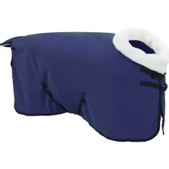 vidaXL Pferdedecke Marineblau 75 cm Polarfleece