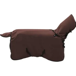 vidaXL Pferdedecke Volles Dunkelbraun Polyester