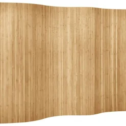 vidaXL Raumteiler Bambus Breite 250 cm Höhe 165 cm Natur