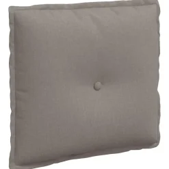 vidaXL Rückenkissen Taupe 50 x 19 x 45 cm Stoff