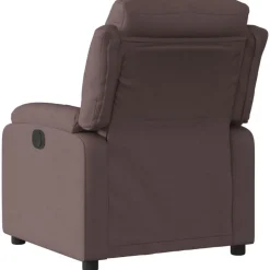 vidaXL Relaxsessel Dunkelbraun Stoff