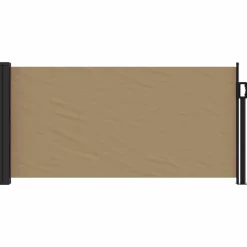 vidaXL Seitenmarkise Ausziehbar Taupe 100x300 cm