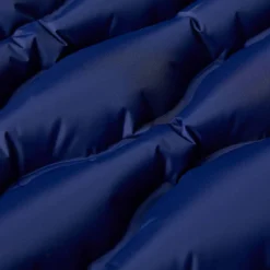 vidaXL Selbstaufblasende Isomatte mit Kissen Marineblau