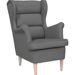 vidaXL Sessel Dunkelgrau 74x84x100 cm Stoff