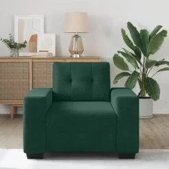 vidaXL Sessel Dunkelgrün 100x78x80 cm Samt