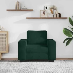 vidaXL Sessel Dunkelgrün 100x77x82 cm Samt