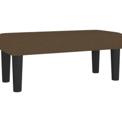 vidaXL Sitzbank Dunkelbraun 70x30x30 cm Stoff