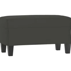 vidaXL Sitzbank Dunkelgrau 70x35x41 cm Mikrofasergewebe