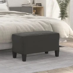 vidaXL Sitzbank Dunkelgrau 70x35x41 cm Mikrofasergewebe