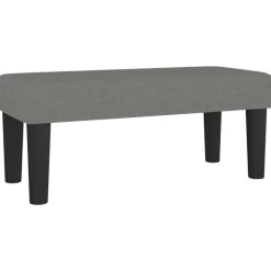 vidaXL Sitzbank Dunkelgrau 70x30x30 cm Stoff